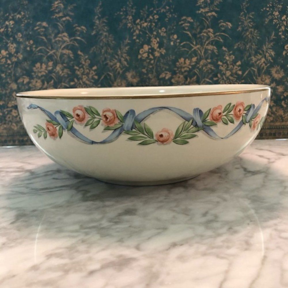 Vintage Hall’s China Wildfire Large Serving Bowl